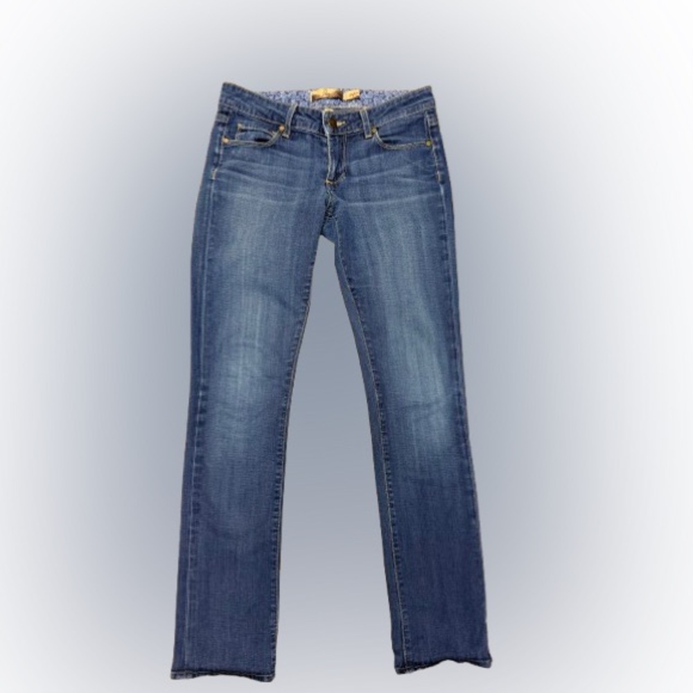 PAIGE Skyline Skinny Jeans Low-Rise 26” Waist